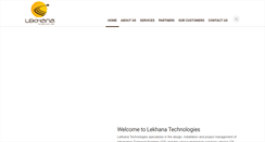 Desktop Screenshot of lekhana.com